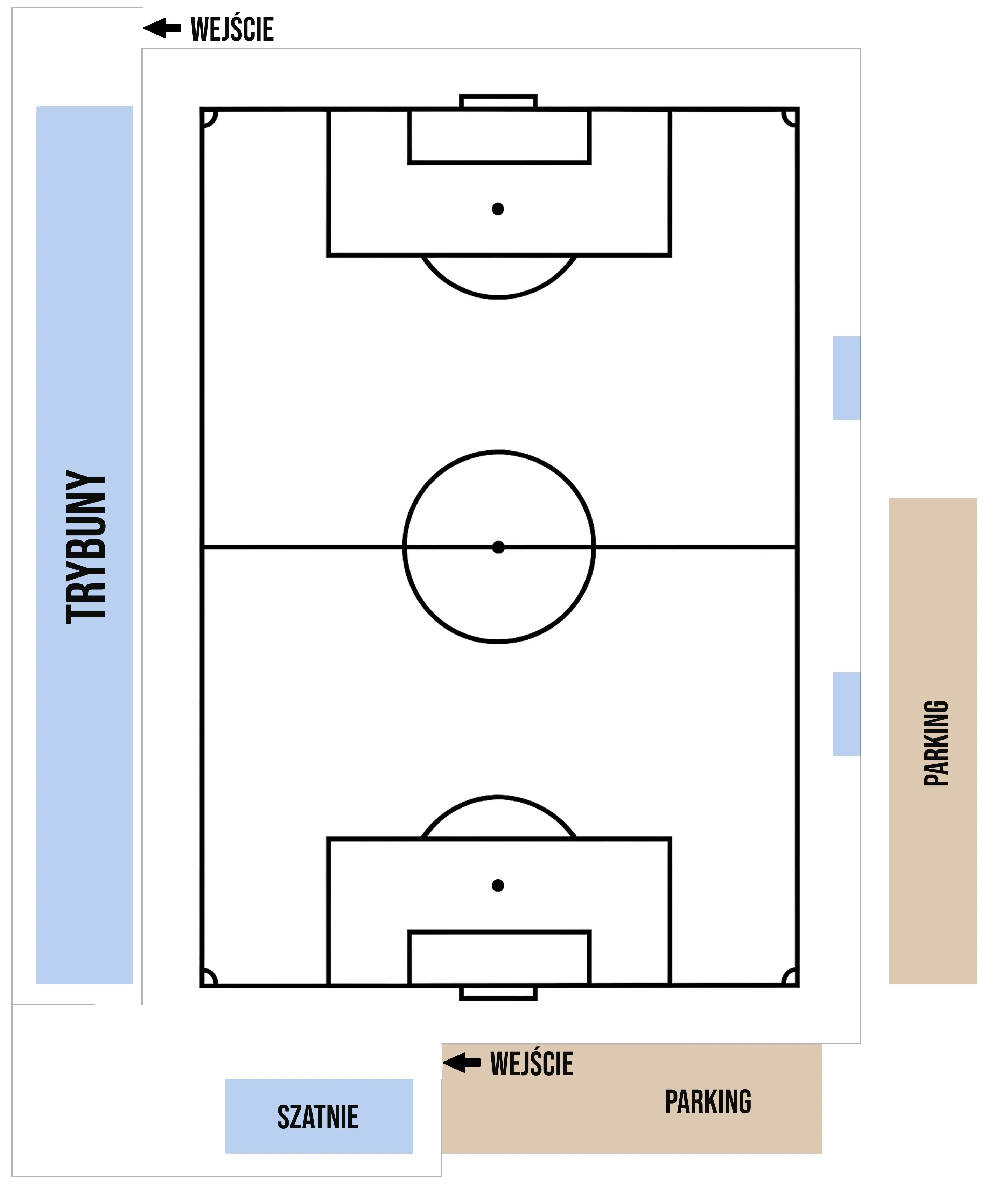 Plan stadionu
